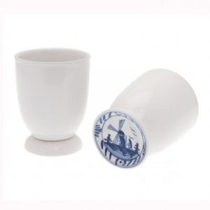 Beker met Delftsblauw voetje