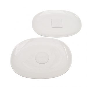 Biscuitbordjes (set van 2)