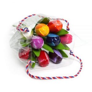 Boeket grote tulpen