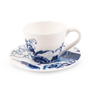 Peacock Symphony espressokop & schotel