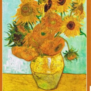 Puzzel van Gogh – zonnebloem