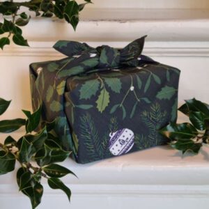 Delftsblauwe Kerst Furoshiki