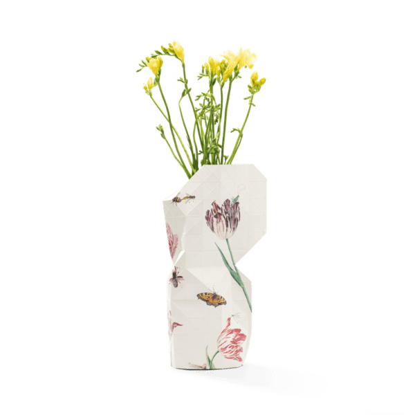 Papieren Vaas Vintage Tulp